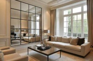 Mirror ideas in a Studio Apartment ti increase looks