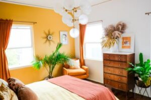 Non-toxic paints for eco-friendly home apartment