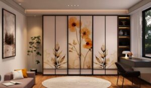 Tall wardrobes for small apartments look elegant