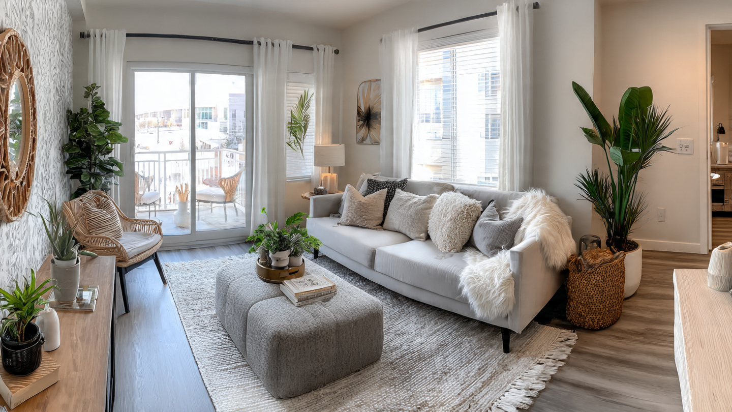 Peel & stick wallpaper for renter