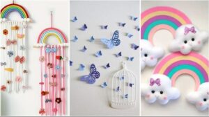 no nail wall hanging ideas for kids room