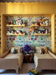 small apartment kids room ideas with wall organization