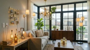 budget lighting ideas for apartments