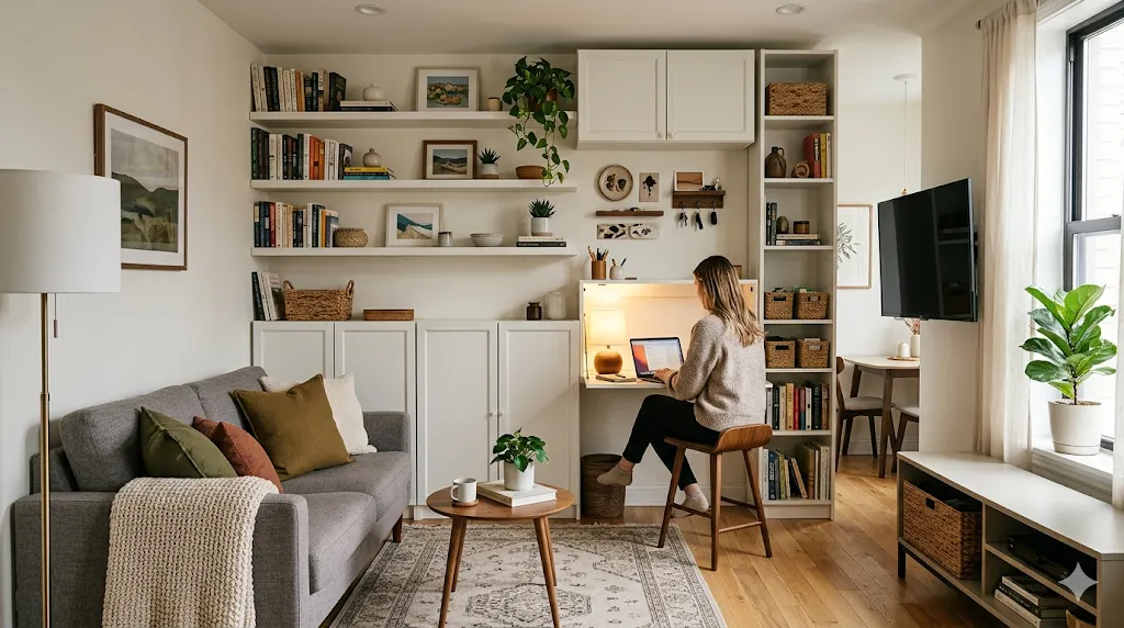 compact living room storage solutions for apartments