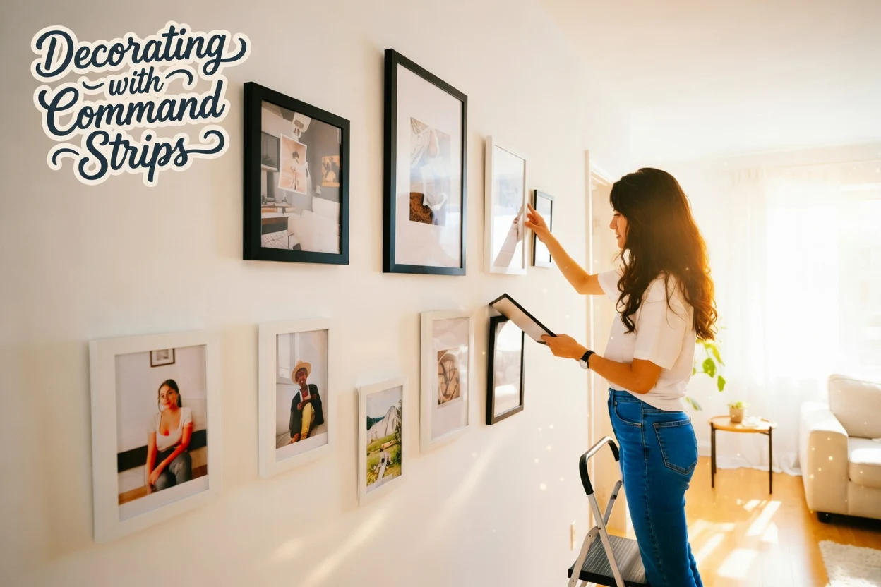 Decorating with Command Strips: smart ways to style your space without wall damage
