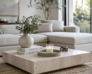minimalist coffee table decor ideas