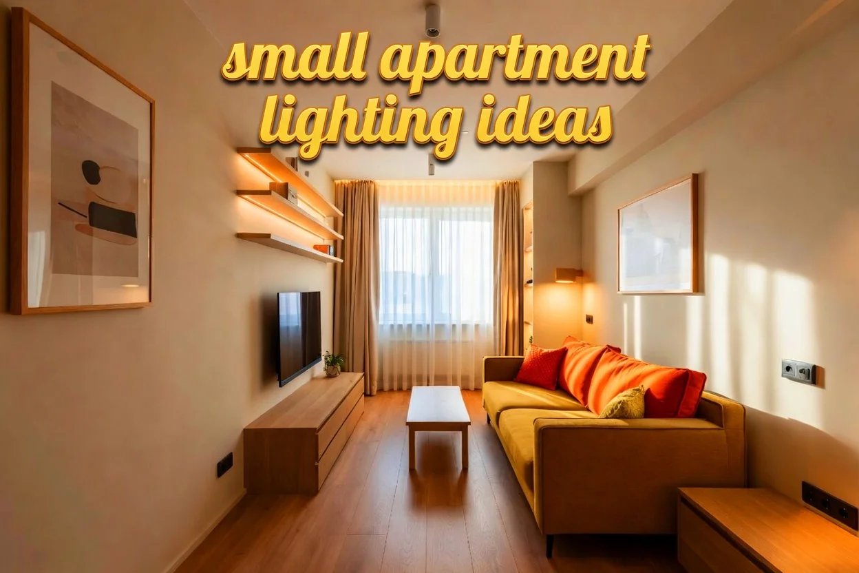 small apartment lighting ideas