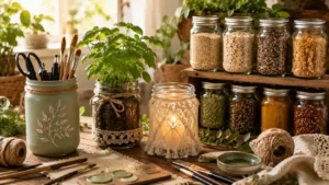 DIY glass jar ideas