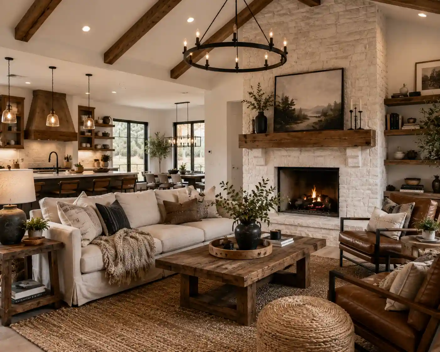 modern rustic decor