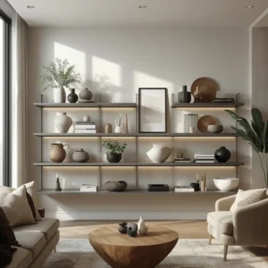 modern shelf decor ideas