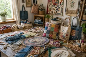 old fabric craft ideas
