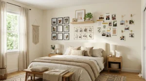 renter friendly photo wall ideas