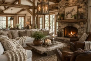 rustic living room ideas